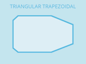 Triangular trapezoidal